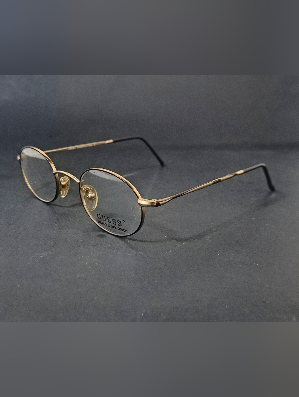 Vintage GUESS GU522 DA/MG Eyeglasses Tortoise Gold Unisex NOS Made In Italy
